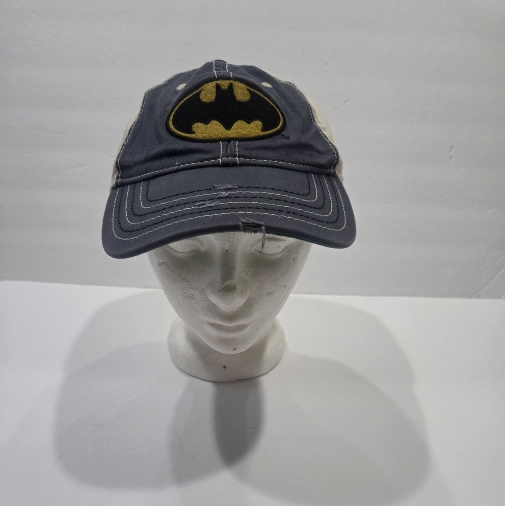 DC Comics Batman Patch Youth  Cap in Black and Yellow